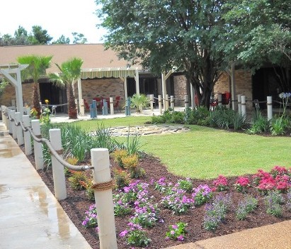 Landscaped Lawn
